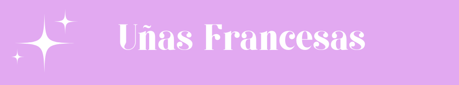 Uñas francesas modernas